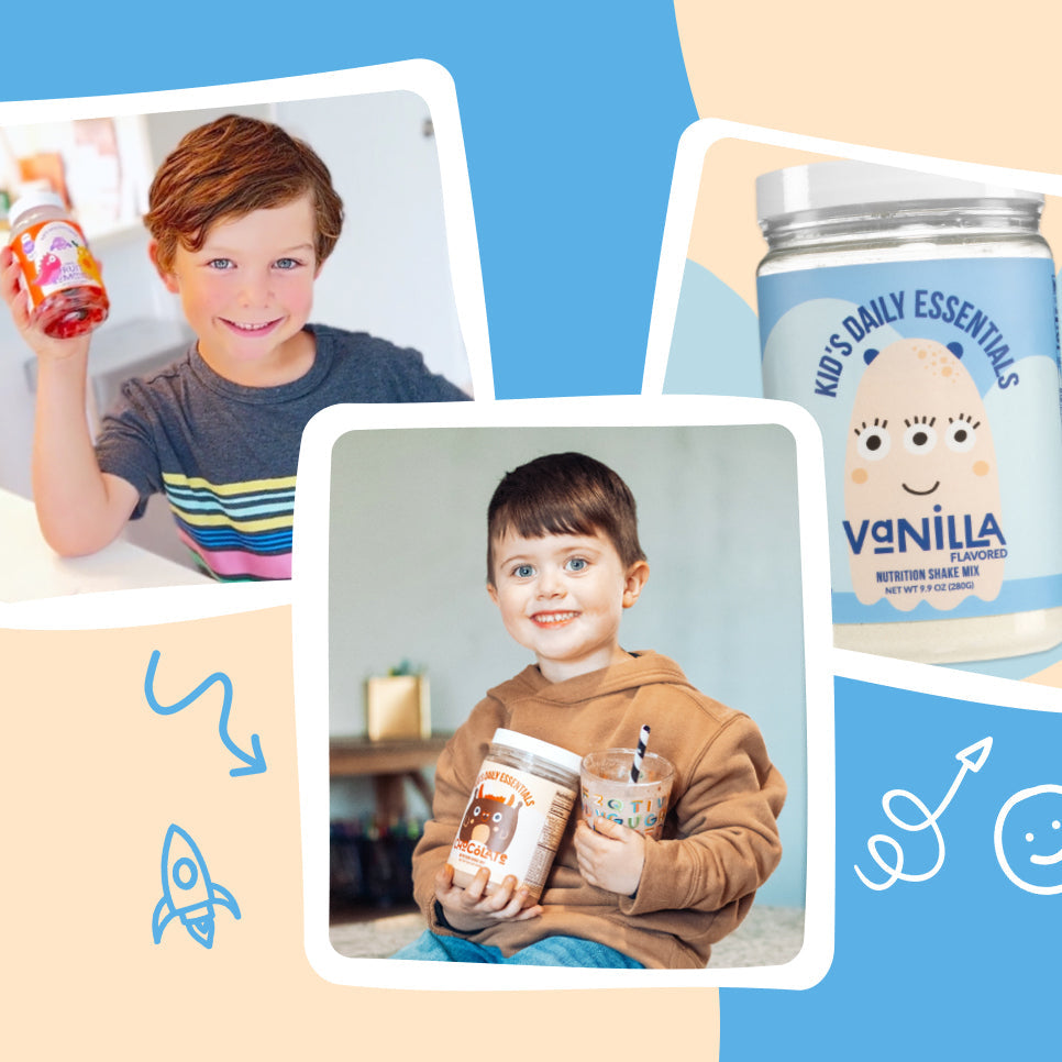 Kids Nutrition Shake - Vanilla Formula with a Practical Kids Nutrition Format