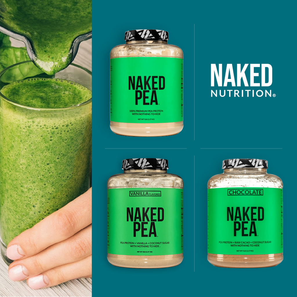 Vanilla Pea Protein Powder - Vanilla - Standard Size with a Straightforward Protein Formula
