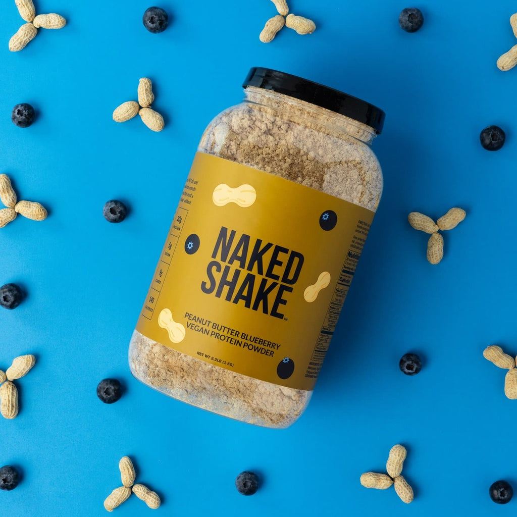 PB Blueberry Vegan Protein - PB Blueberry with a Practical Everyday Format