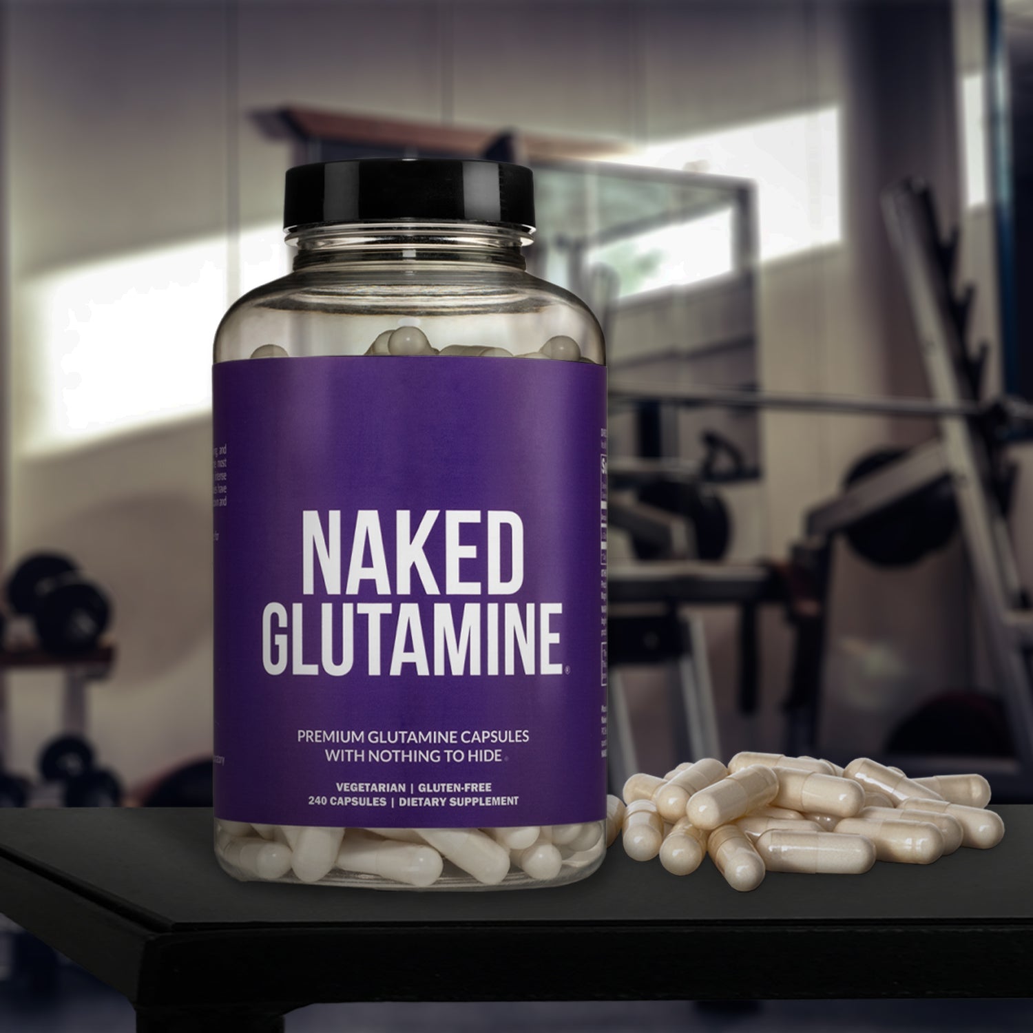 Glutamine Capsules - Capsules for Flexible Active - Nutrition Use