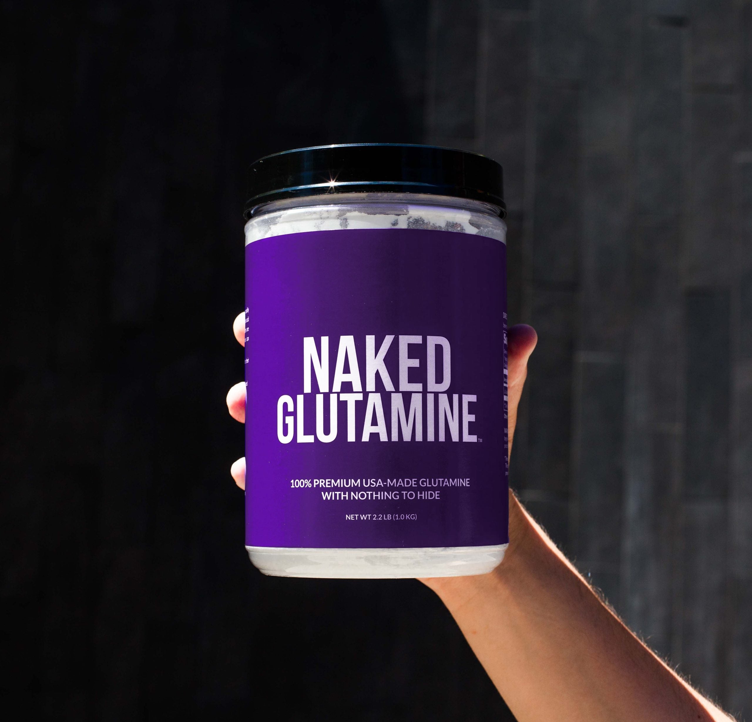 Glutamine Powder - 2.2LB for Flexible Active - Nutrition Use
