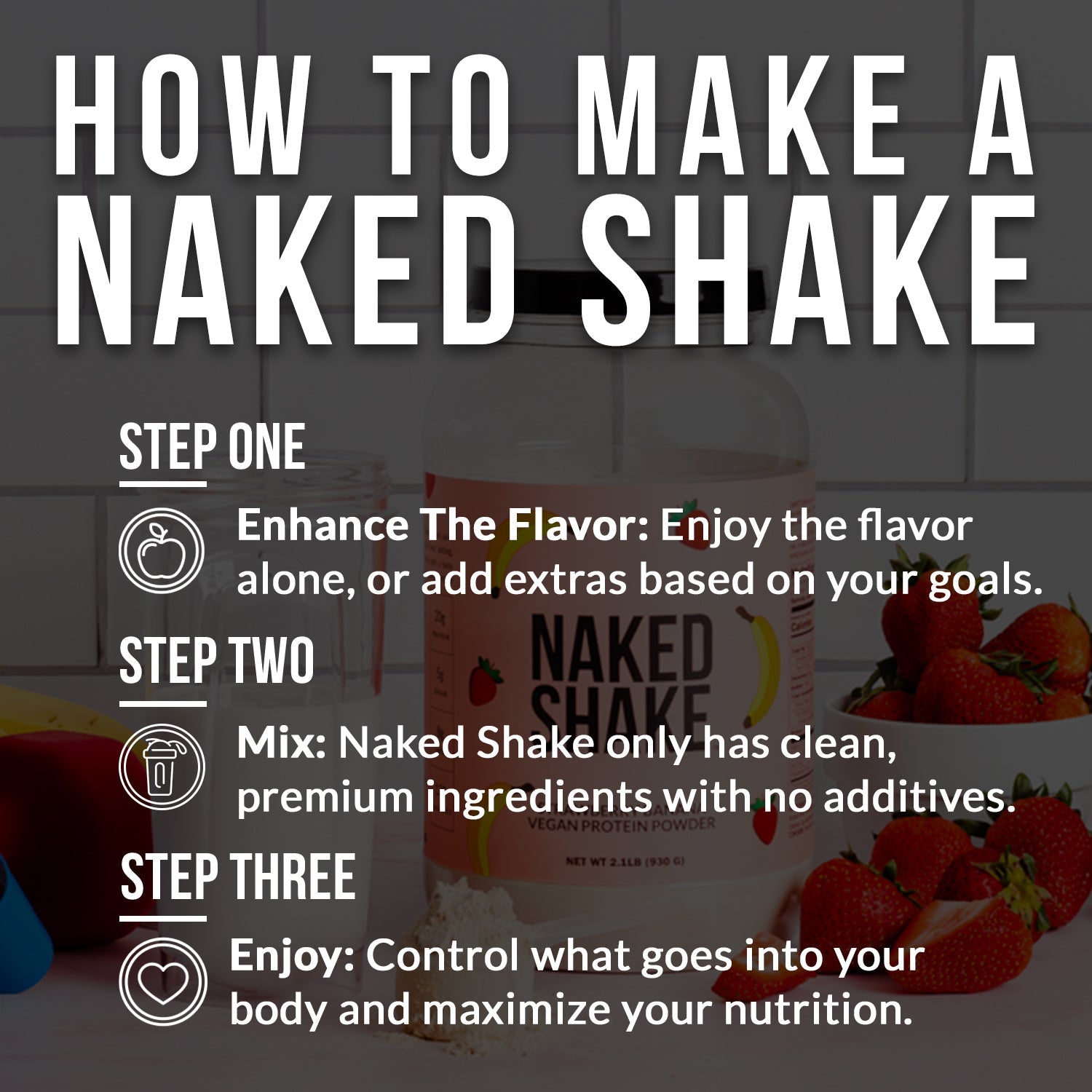 Strawberry Banana Protein Shake - Strawberry Banana for Easy Daily Protein Drinks