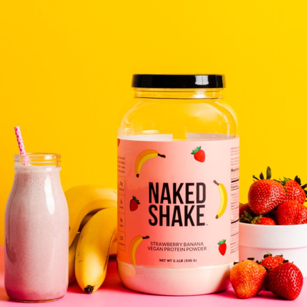 Strawberry Banana Protein Shake - Strawberry Banana for Easy Daily Protein Drinks