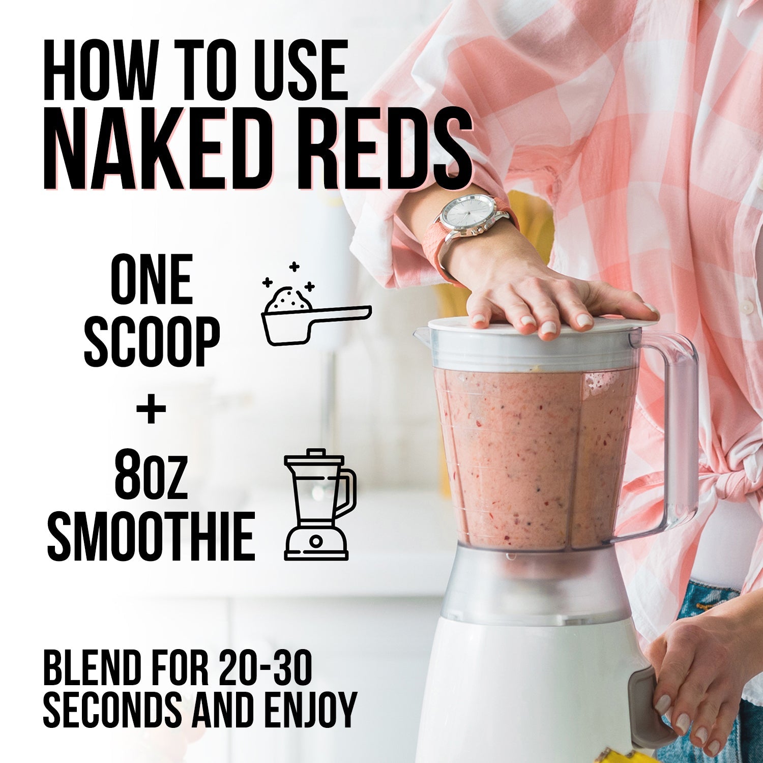 Red Fruit and Vegetable Blend Powder with a Practical Everyday Format
