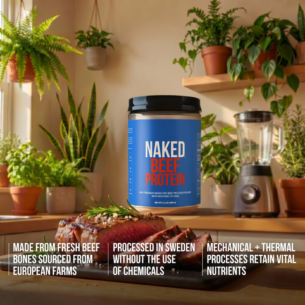Beef Protein Powder - Unflavored with a Straightforward Protein Formula
