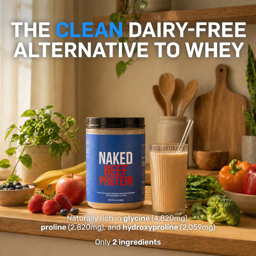 Beef Protein Powder - Unflavored with a Straightforward Protein Formula