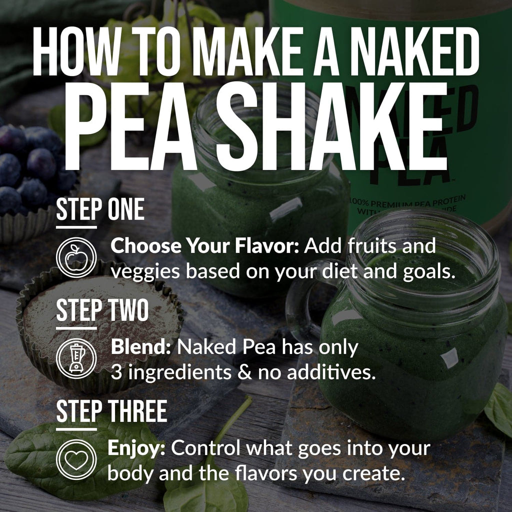 Vanilla Pea Protein Powder - Vanilla - Bulk Size with a Straightforward Protein Formula