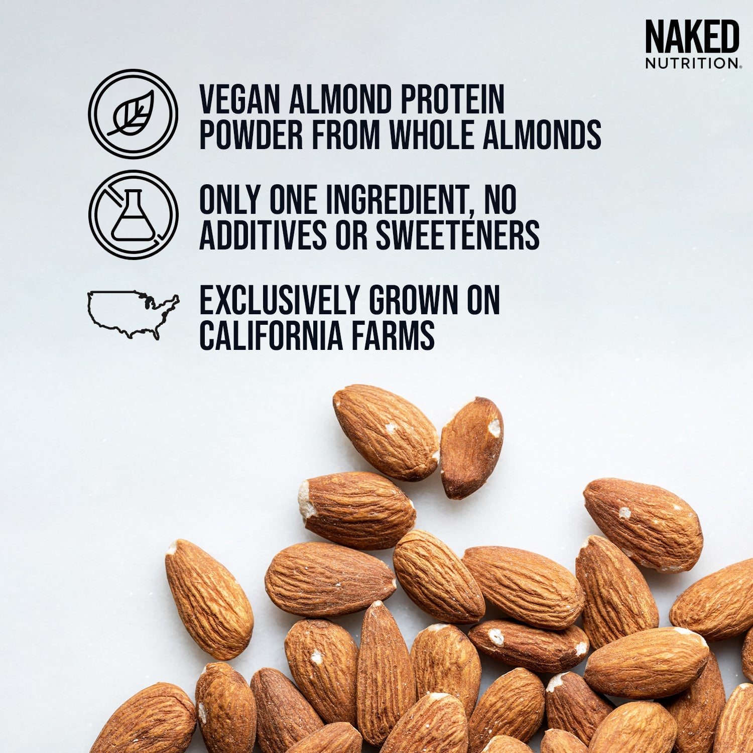 Powdered Almonds - Almond with a Straightforward Protein Formula