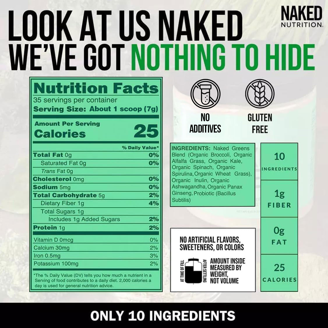 Organic Greens, Prebiotic and Probiotic Powder with a Practical Everyday Format
