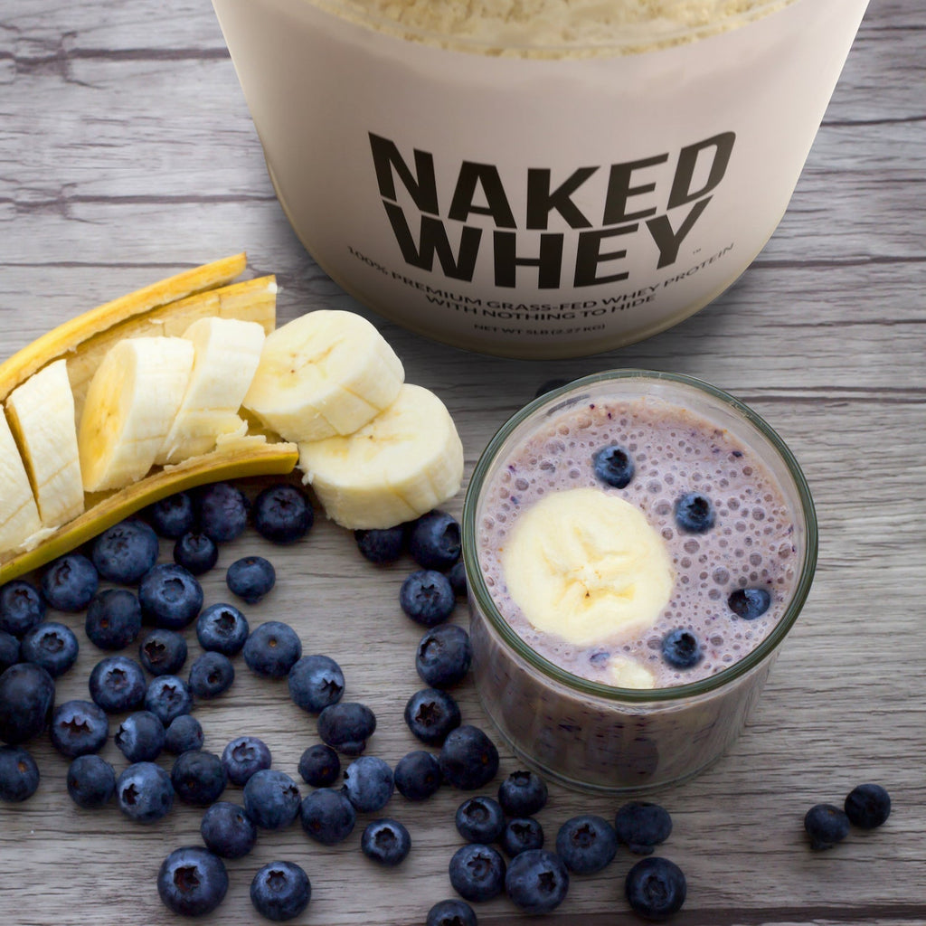 Grass Fed Whey Protein Powder - Unflavored - Standard Size with a Straightforward Protein Formula